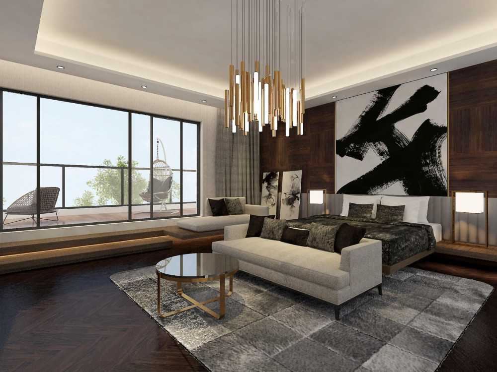 南京翠湖山居别墅样板丨效果图+施工图+概念方案+软装方案+物料清单-6