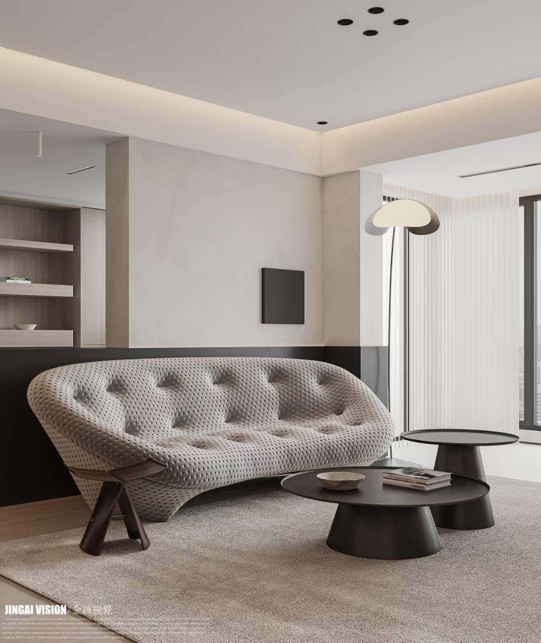 现代原木（全景）--金该唐一组作品-1