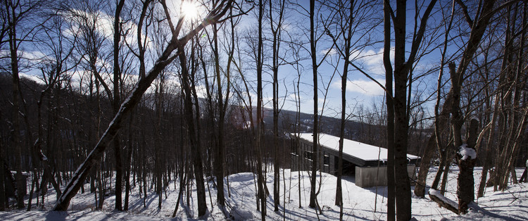 加拿大滑雪山间小屋 | Paul Bernier Architecte 设计-15