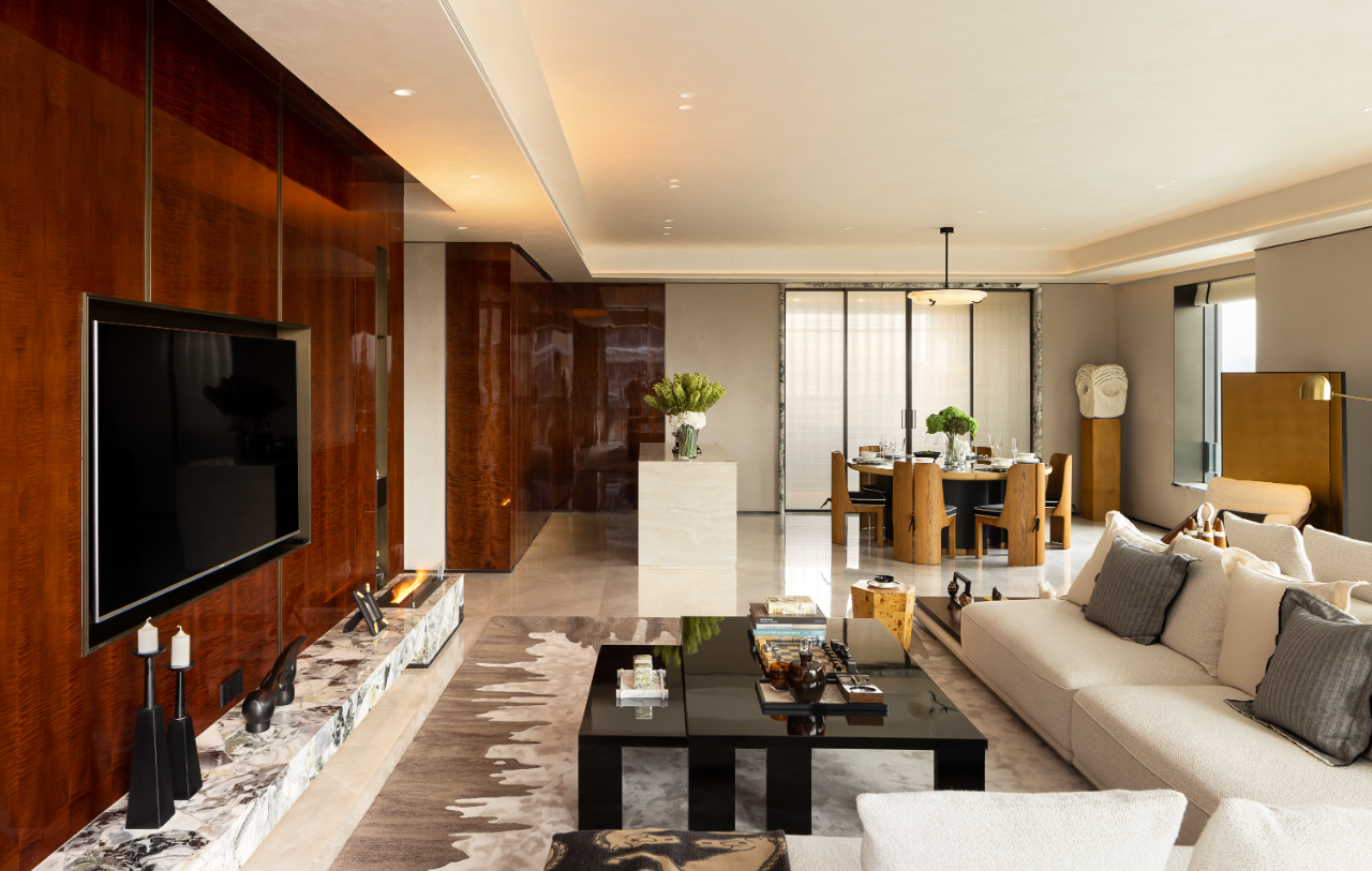 西安太伟豪园260㎡样板房丨中国西安丨MOOOMA DESIGN墨玛设计-27