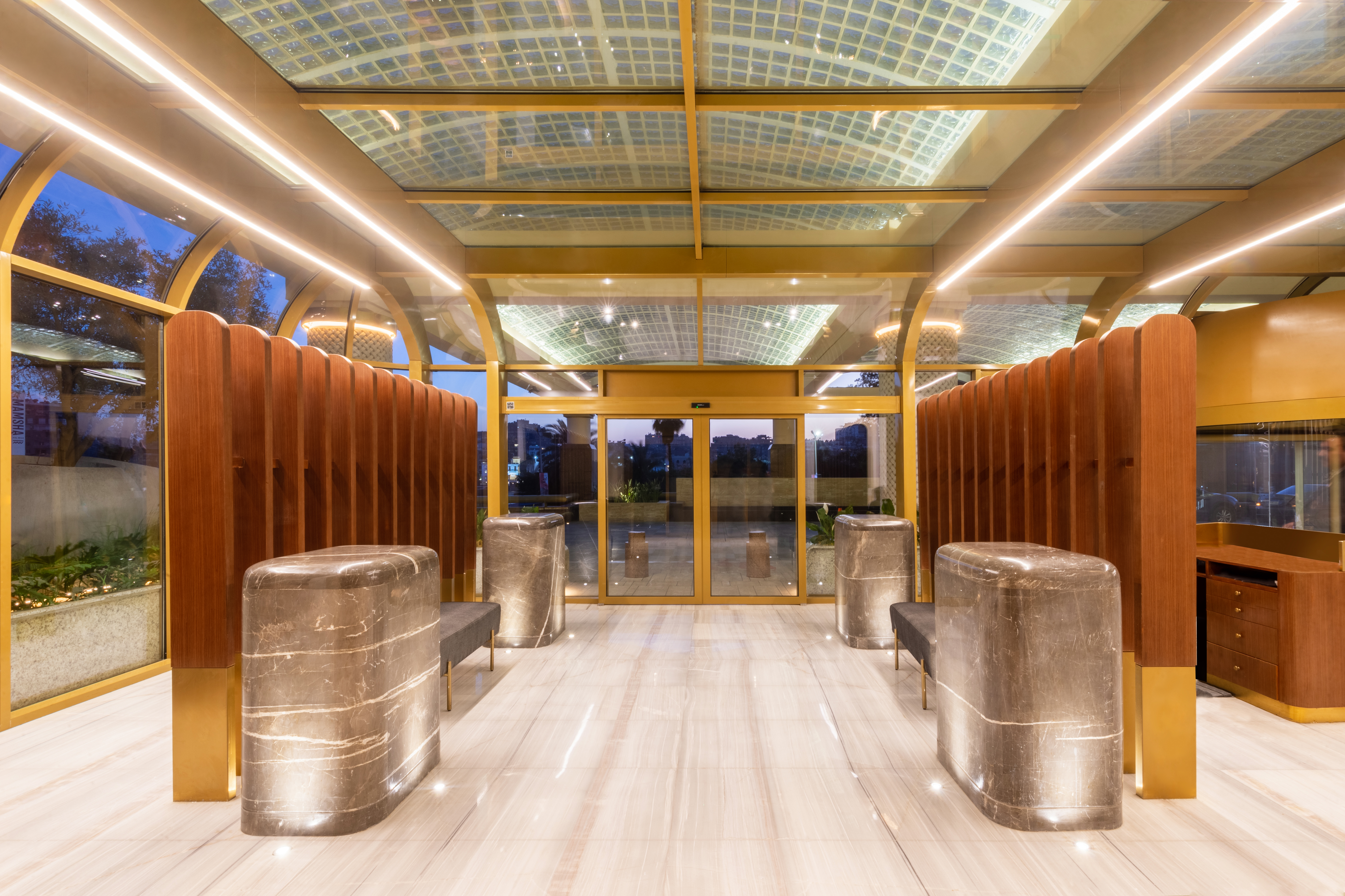 Conrad Cairo 公共区域室内设计丨埃及开罗丨El Ghoneimi Architects-75