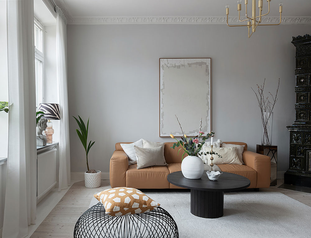 斯德哥尔摩时尚北欧公寓设计-2