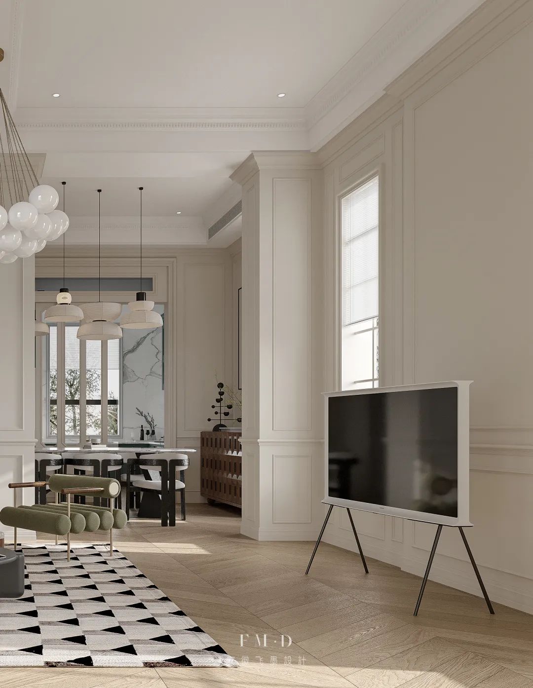 法式浪漫 · 女王般的家,自主掌控的生活丨中国合肥丨飞墨设计云端组-17