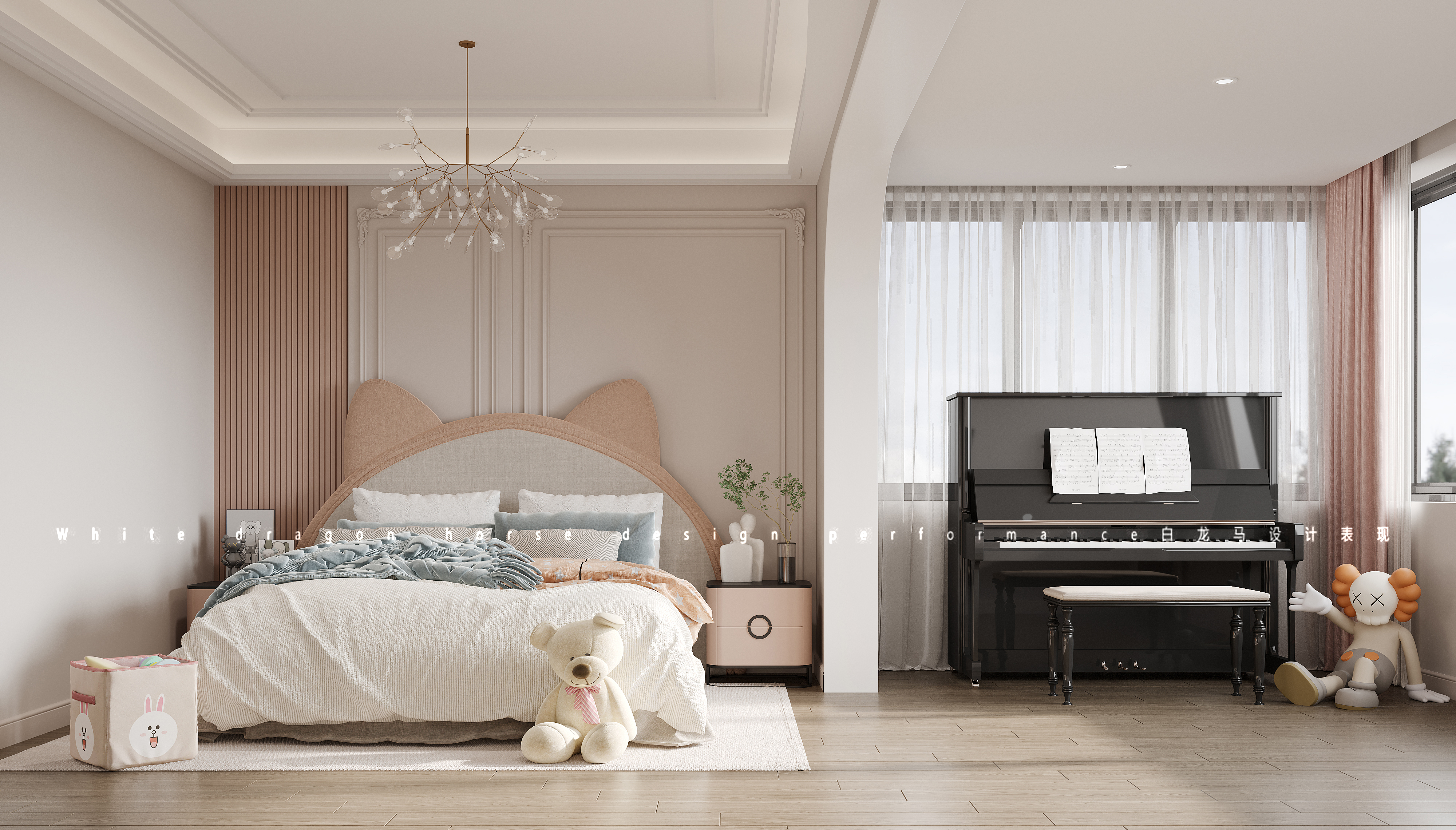 轻美式-白龙马效果图-3