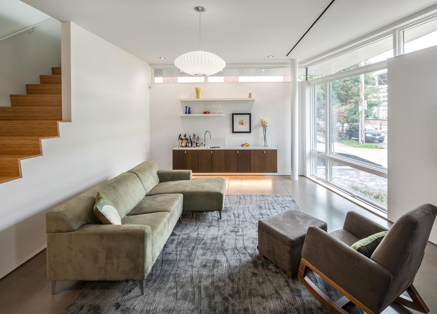 罗伯特·马施克建筑师打造的城市中的私密住宅-4