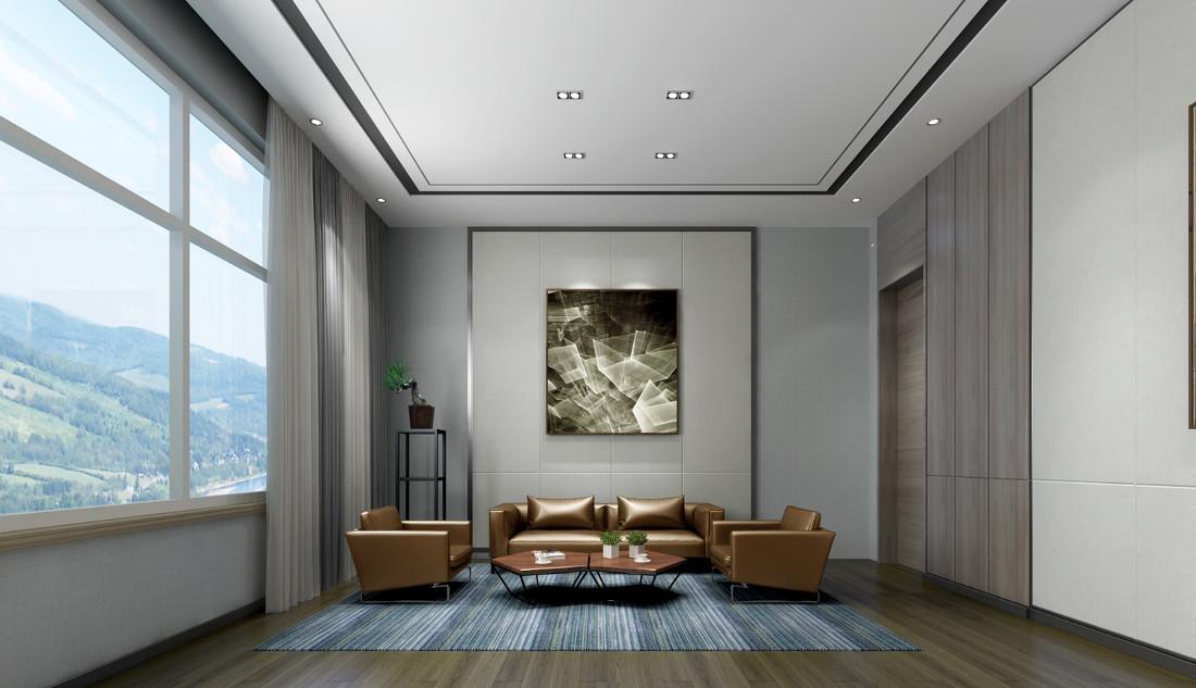 "空·灵"会议室与办公室设计 | 动静相宜，山云共生-12