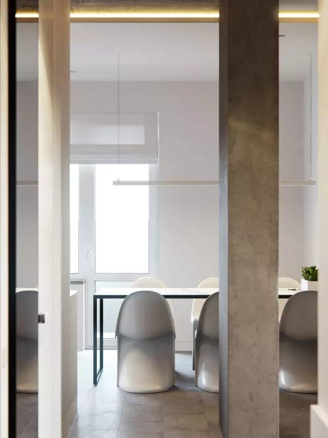 乌克兰极简爱巢,奥德萨三口之家设计-19