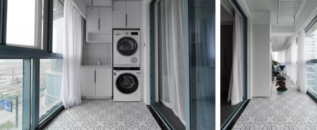 130 平混搭风家居，开放式厨房++ 隐形门的神仙组合-84