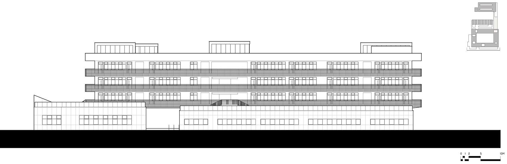 崧淀路中学校园,上海 / 致正建筑工作室-55