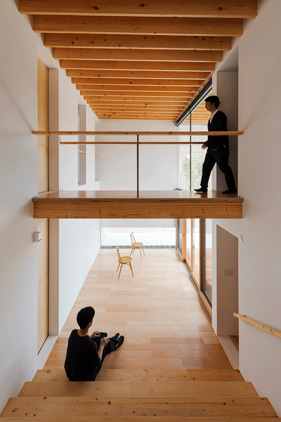 日本三好市爱知县钩状多层交叉房屋设计丨日本爱知丨IHARA Masaki + IHARA Kayo,ihrmk-30