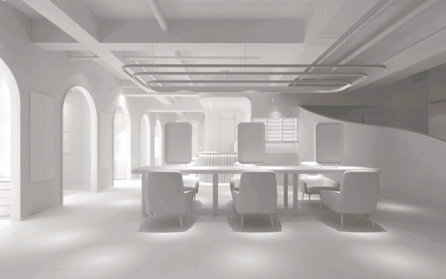 BARBER.E 造型沙龙——至上主义的空间艺术-29