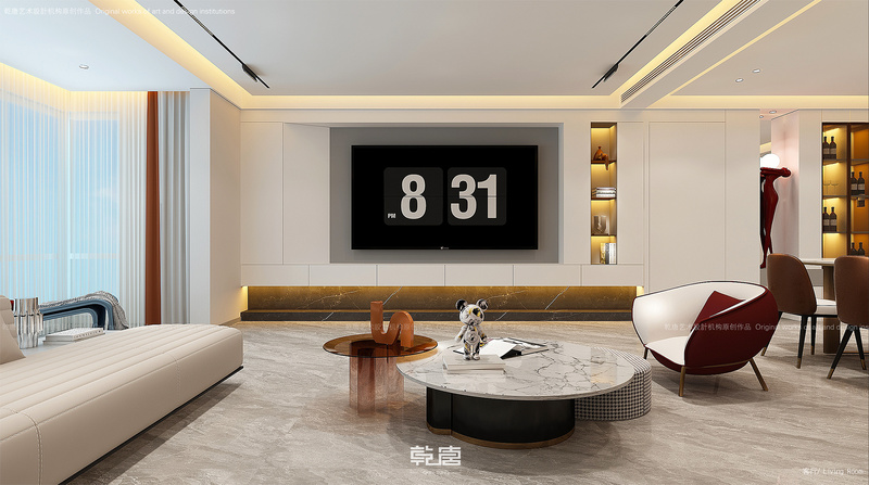 沈阳龙湖天宸原著现代私宅设计·静雅丨中国沈阳-13