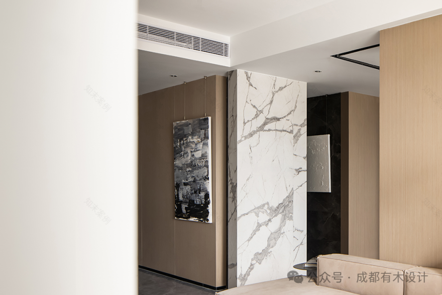 140㎡极简原木居所设计-2