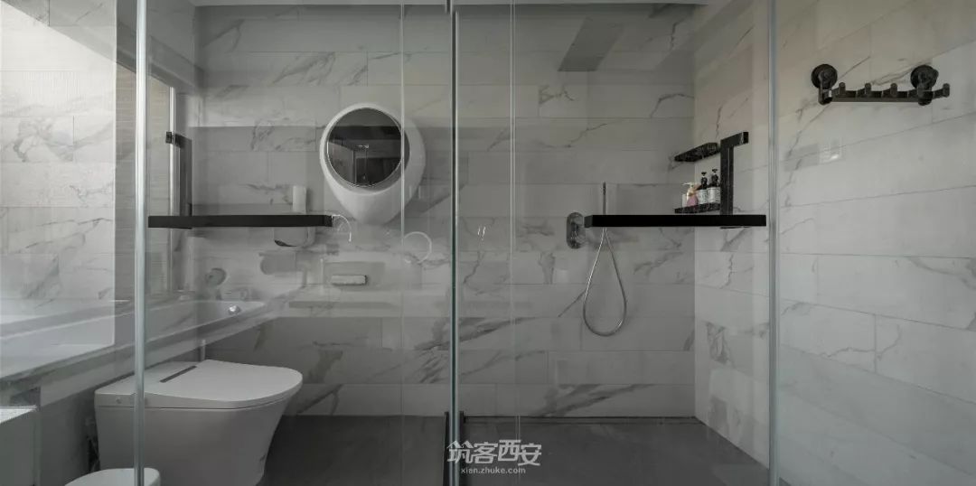 兰亭·望 | 李翔设计师的简约复式空间设计-73