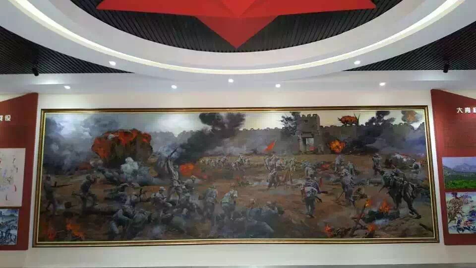 平度烈士陵园纪念堂设计布展-9