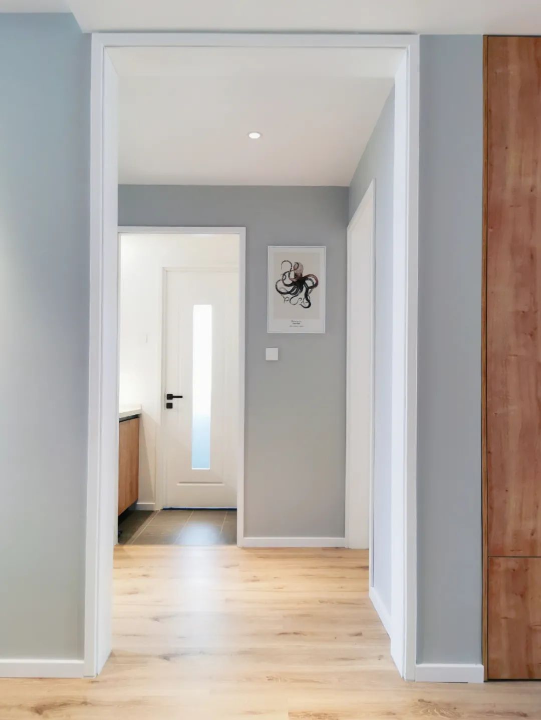 90㎡程序员家居，设备柜、地台、咖啡吧一应俱全-22