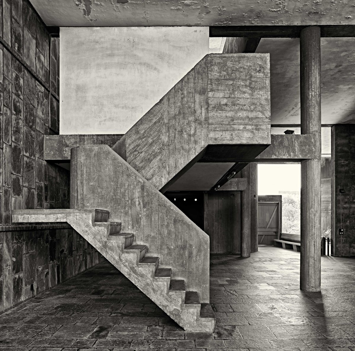 印度阿默达巴德纺织厂总部大楼-31