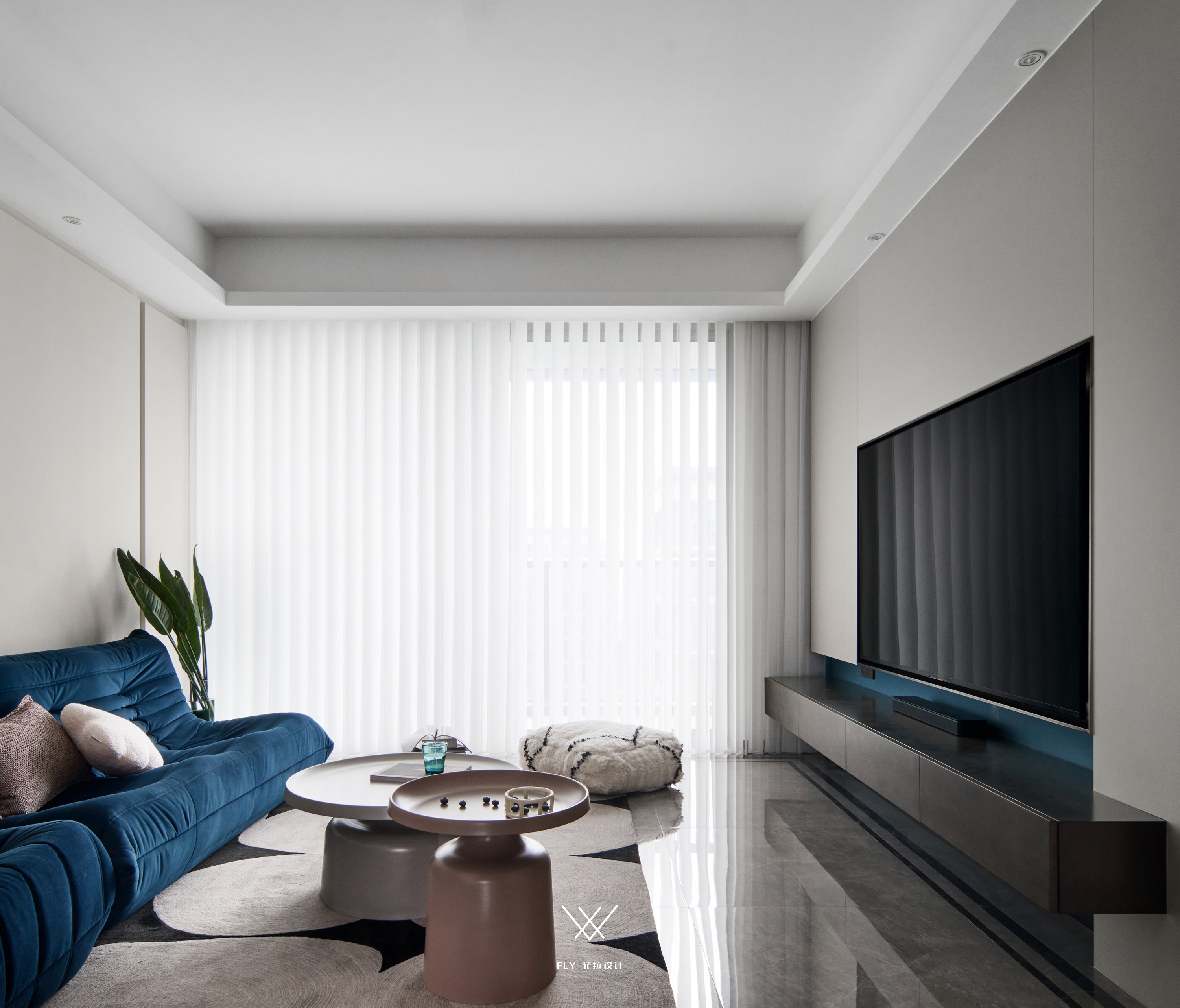 听风 · 奶油色调打造舒适自在的一人居空间丨中国杭州丨FLY ¢ DESIGN-11