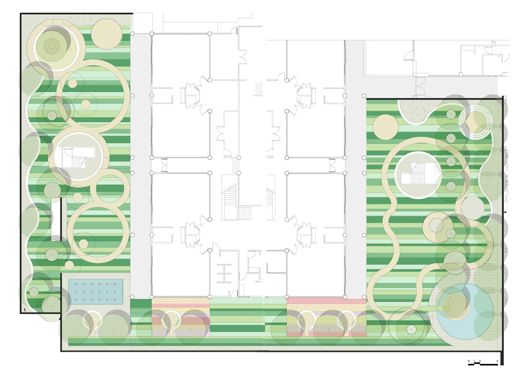 曼谷 Shrewsbury 国际学校幼儿园户外游戏场设计-13