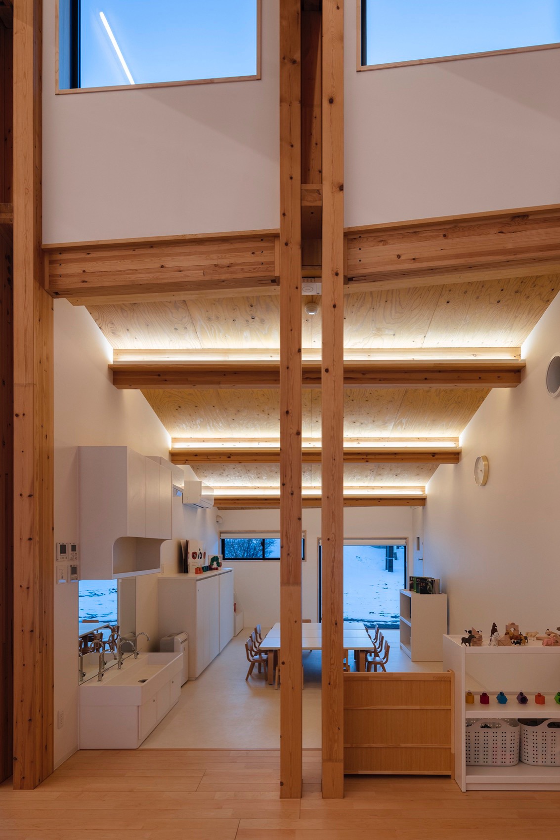 Poppins Nursery school轻井泽风越丨日本长野丨日建设计-32