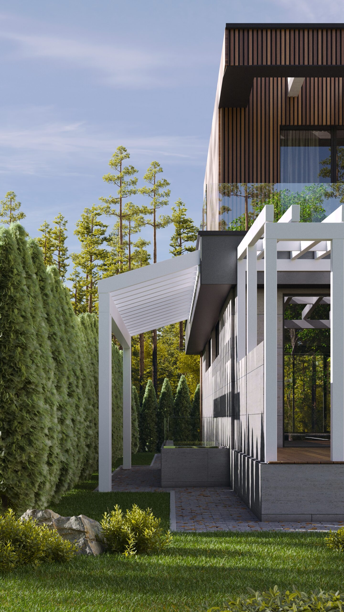 коттеджа «Миллениум» 900м²重建项目丨бюро ARXY-18