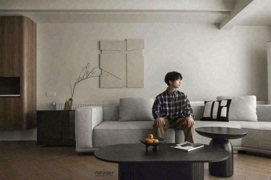 《無問時光》·125㎡现代简约风住宅设计丨中国长沙丨方平米设计机构-10