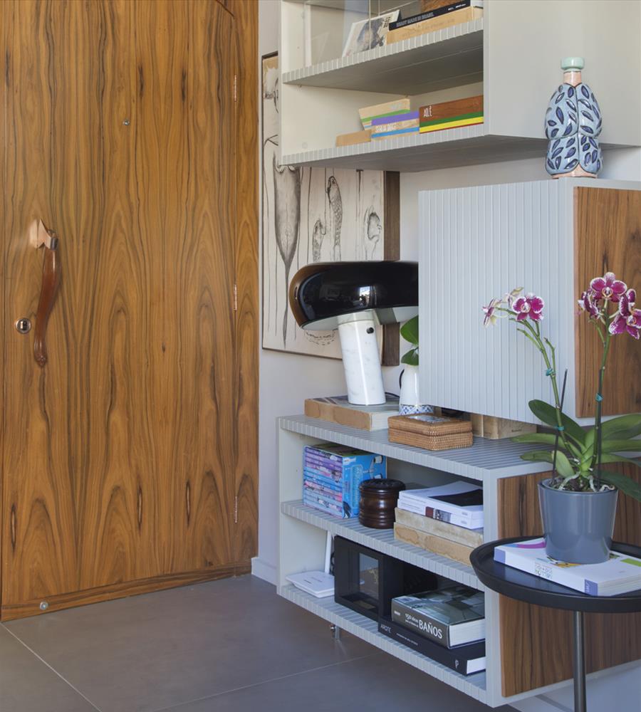 巴西 50 平米公寓,功能与艺术的完美结合-1