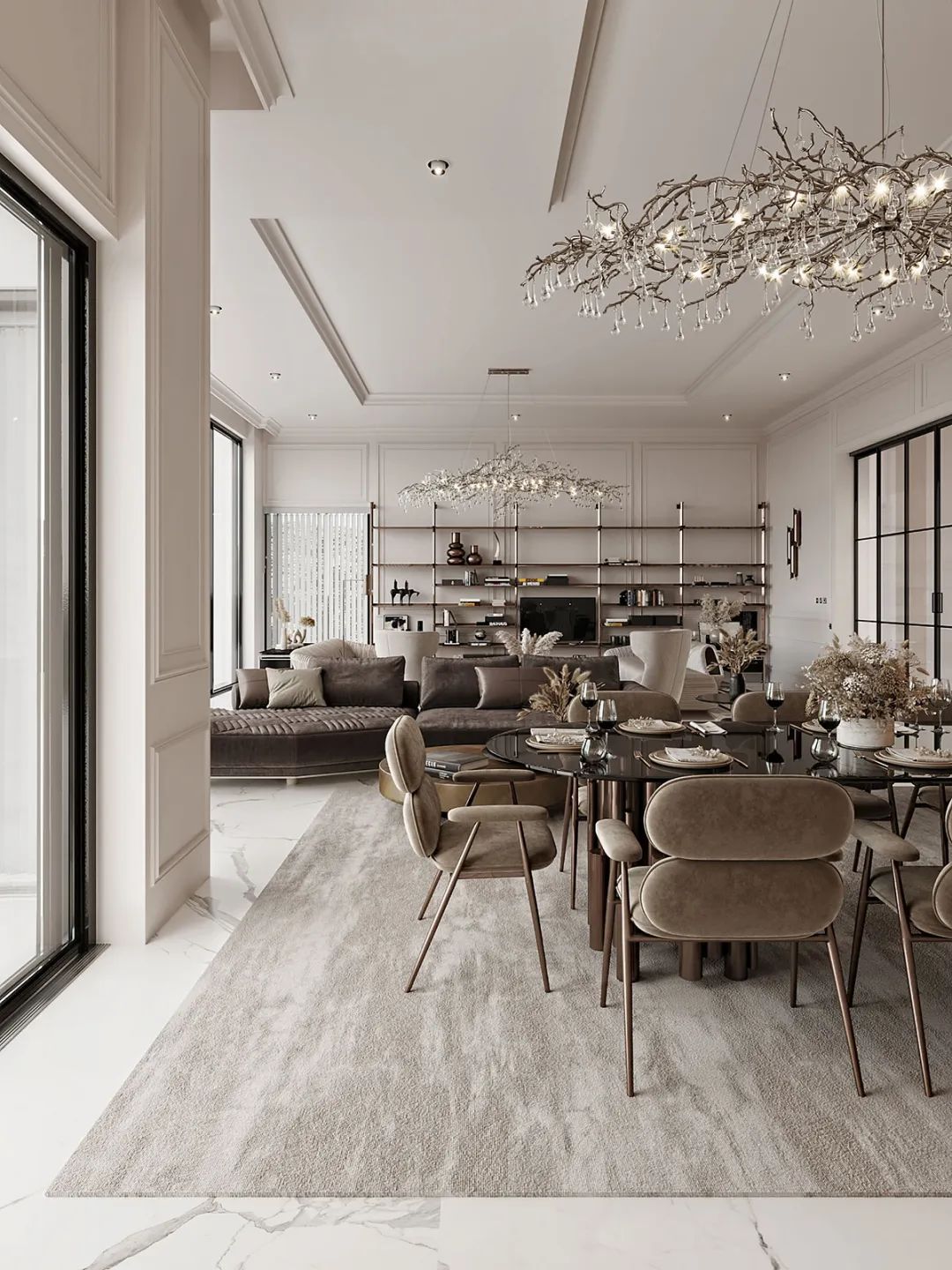 别墅豪宅 室内设计丨阿曼丨ZEBRANO,Buro One-17