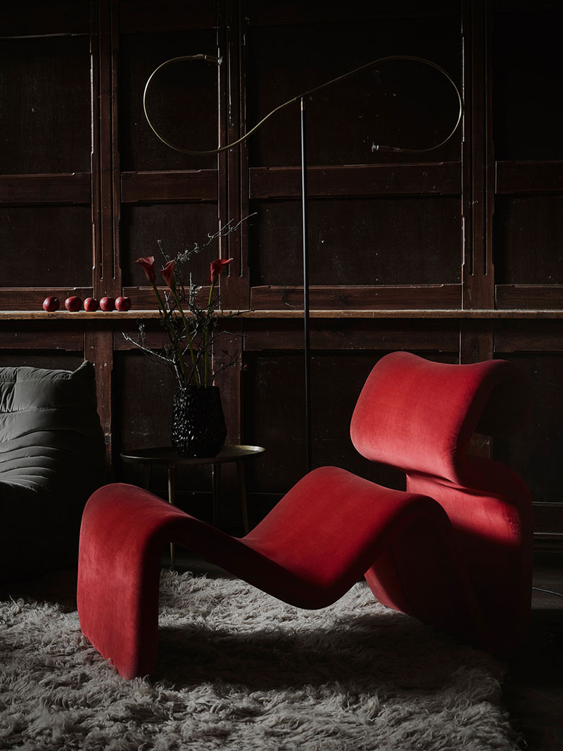 瑞典 Artilleriet 的暗色调圣诞室内设计-19