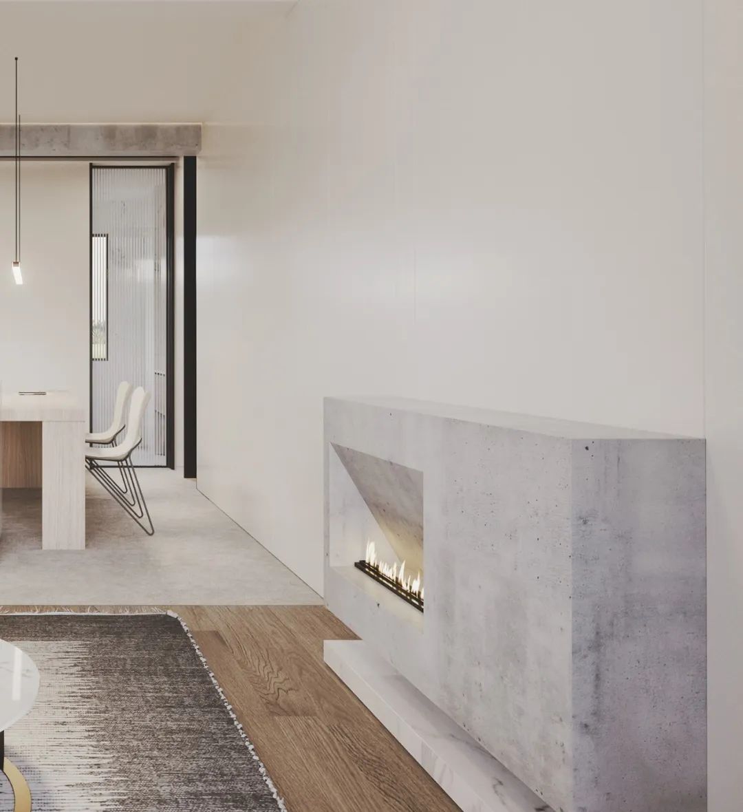 上海首创禧瑞 LOFT | 极简风格中的空间情感表达-48