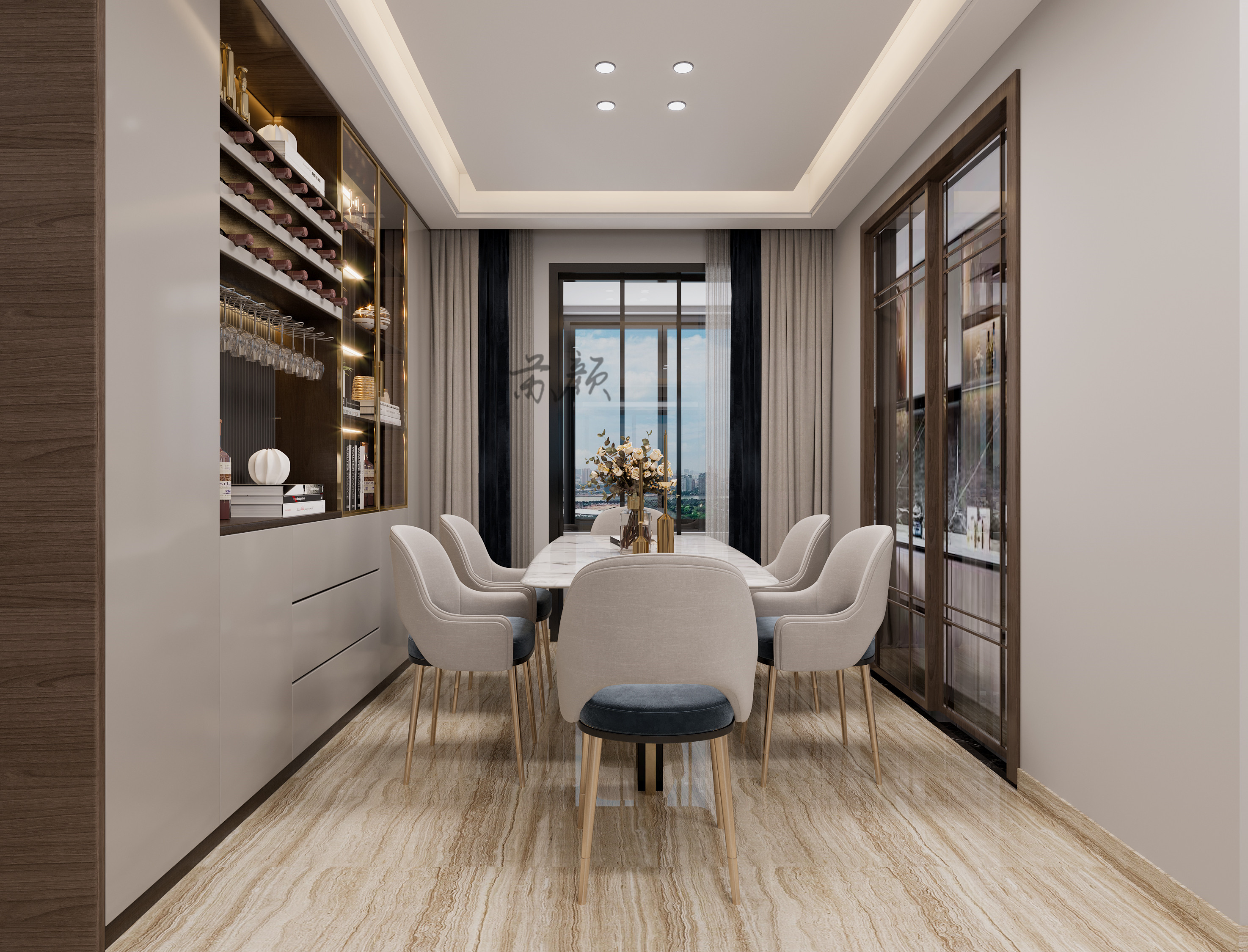 现代轻奢 奢华却不高调-6