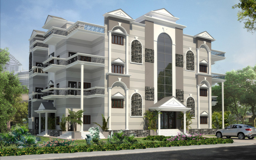 传统韵味——国际设计实验室打造私人住宅外观-4