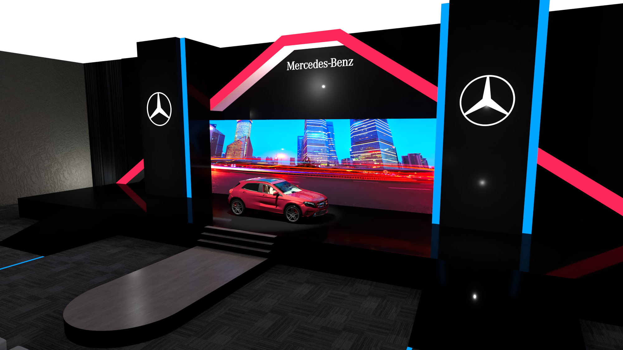 Mercedes Benz 2020 年新款卡车发布活动-12