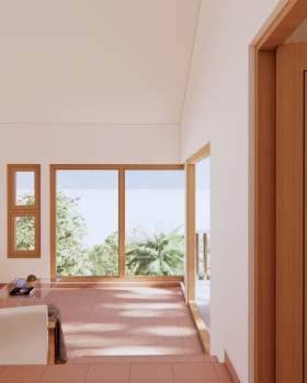 BLACK LANGUR POND VIEW HOUSE