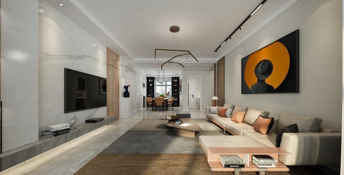 现代轻奢风家居设计，打造空间通透性与互动性-0