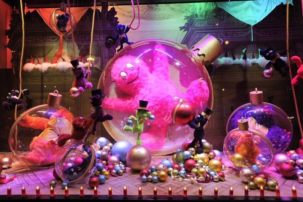 锦绣•山河——老佛爷百货中国风橱窗设计-9