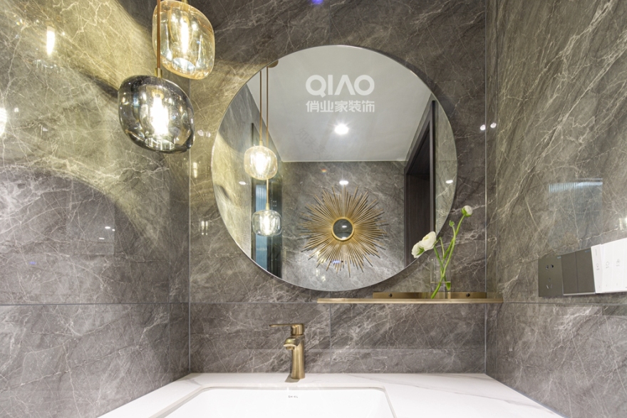 九里峰景现代轻奢风装修案例丨中国重庆丨重庆俏业家装饰-54