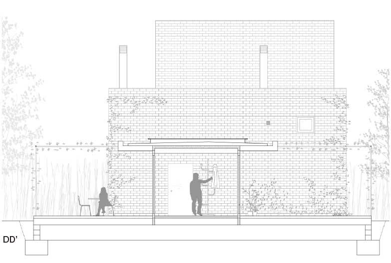 三盒共生，与花园紧密相连的家-14