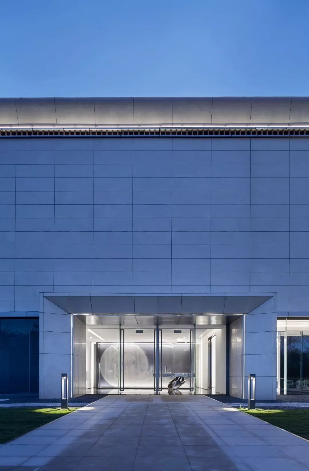 静谧高级灰 | 长沙卓越青竹湖售楼处设计鉴赏-16