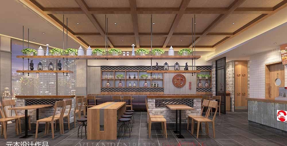 
【元本设计】潼关肉夹馍连锁（曲江店） -3