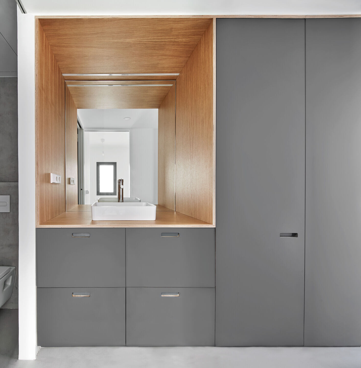 现代全能实验室 · 西班牙巴塞罗那 U 形空间公寓设计丨Allaround Lab-22