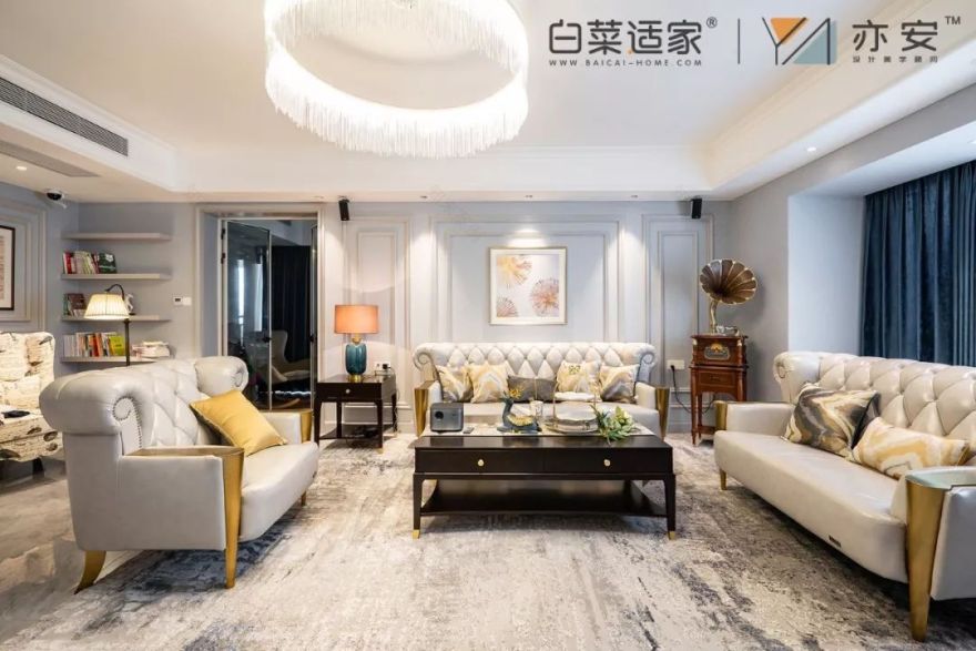 奇诺 | 白菜适家实景新作,诠释大宅空间气度-34