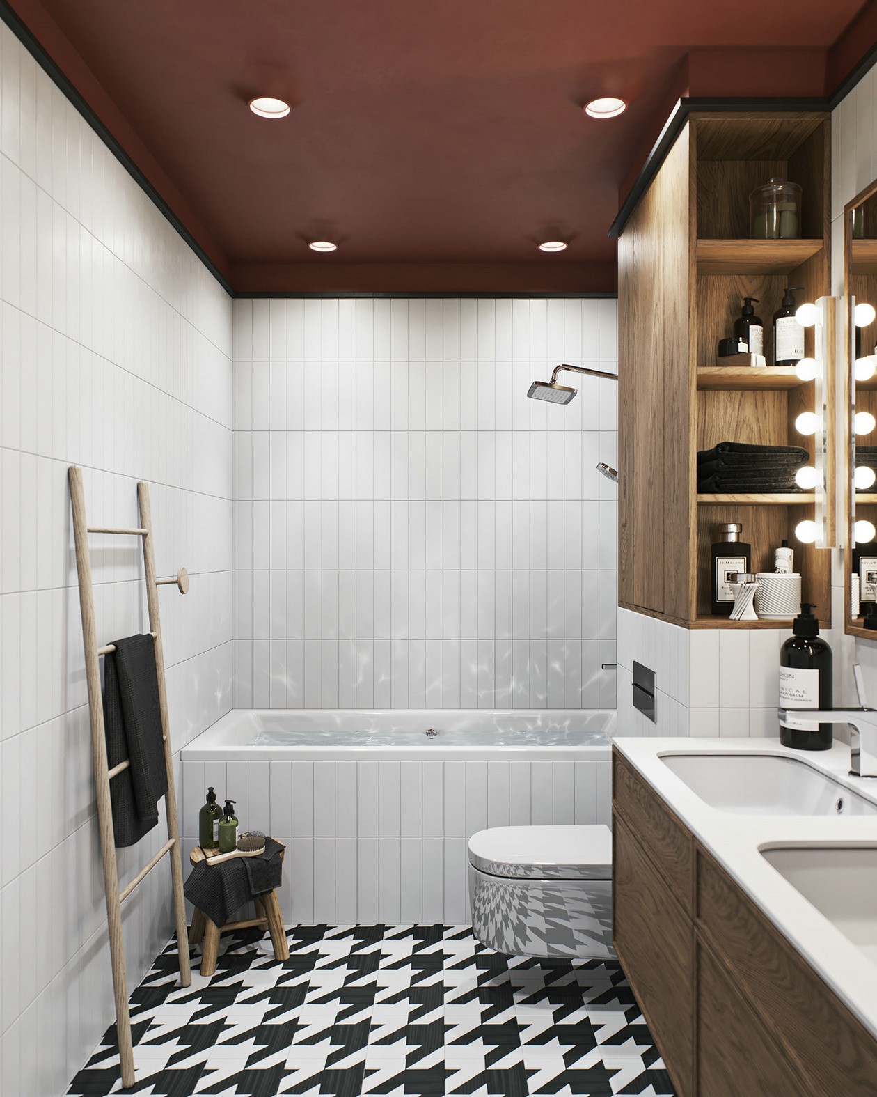 97㎡混搭 风色彩丰富，布局大胆-24