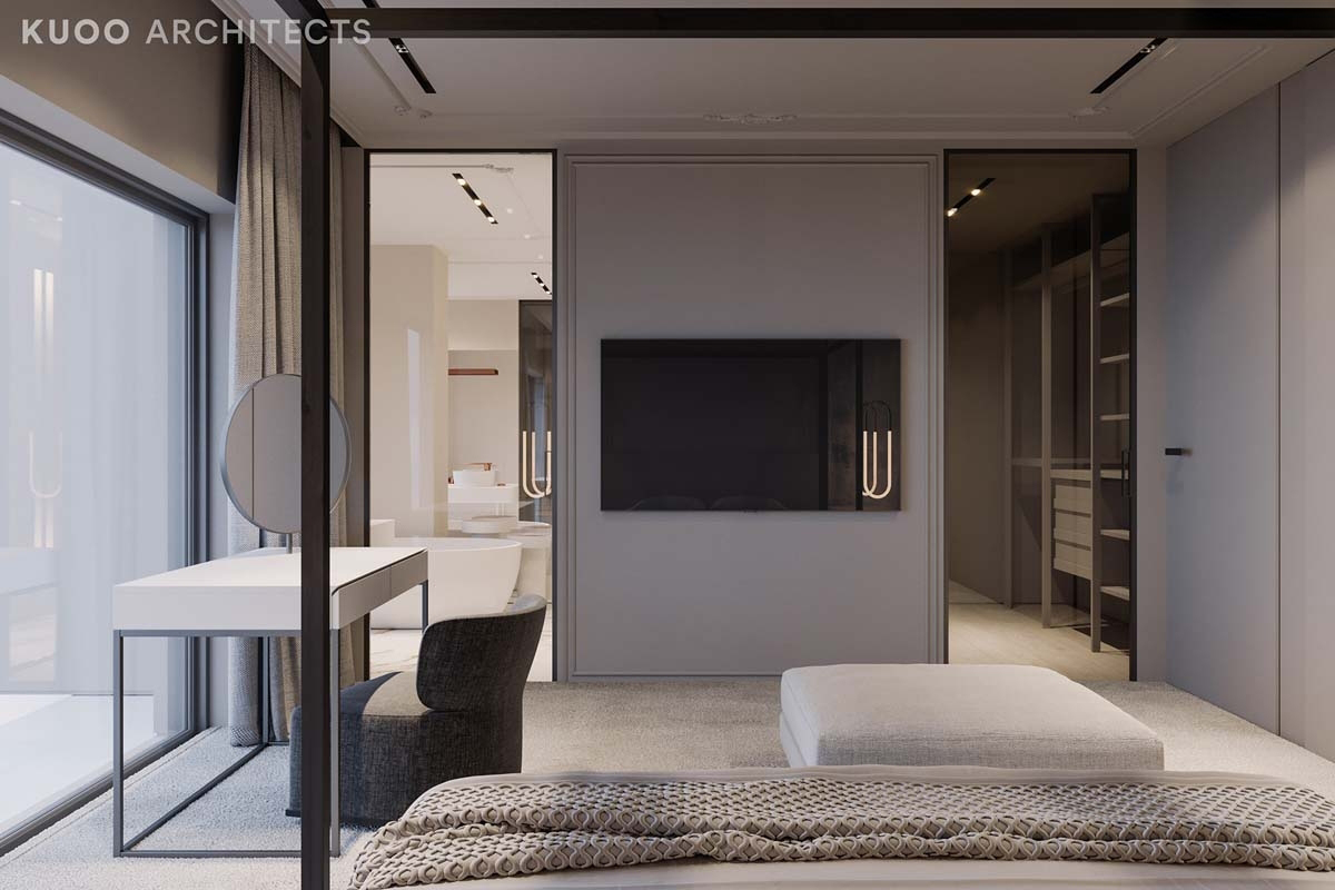 KUOO Architects设计--英国豪华与迷人的金属口音-36