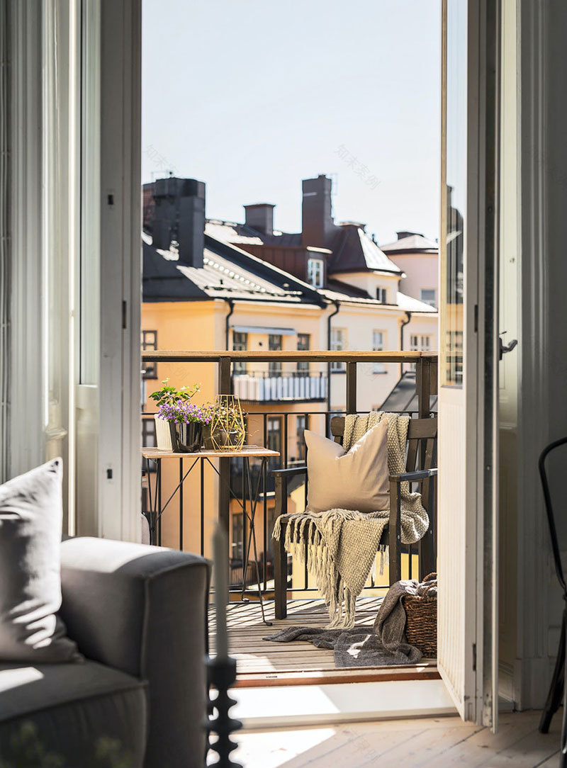 迷你黑白公寓 | 小空间大利用-4