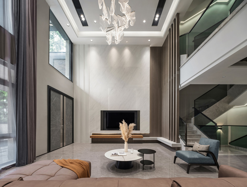 顺德华侨城 670㎡现代简约家居丨中国佛山-22