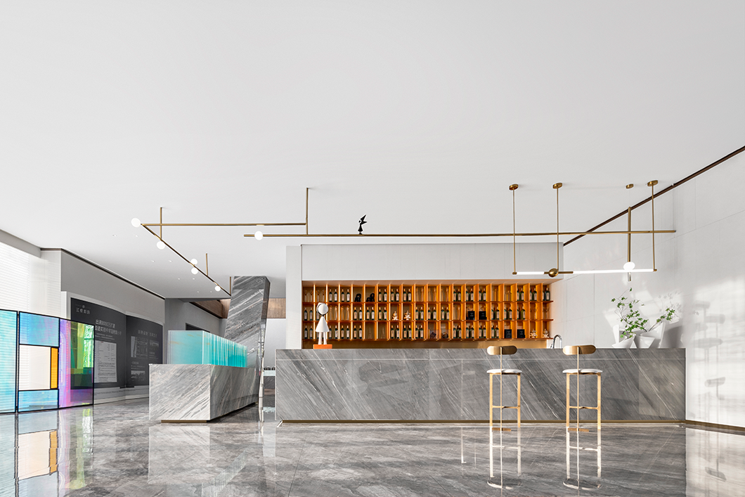 湖南长沙梦想置业江悦和鸣售楼处丨中国长沙丨上海华帛(HIBER)室内设计有限公司-33