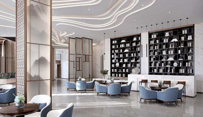 侨信雲起销售中心 | 行云流水般的空间设计-12