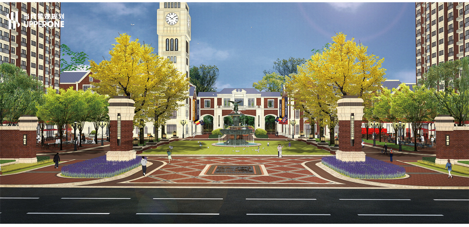 辽宁葫芦岛欧洲城展示区景观设计分享|当代景观规划-4