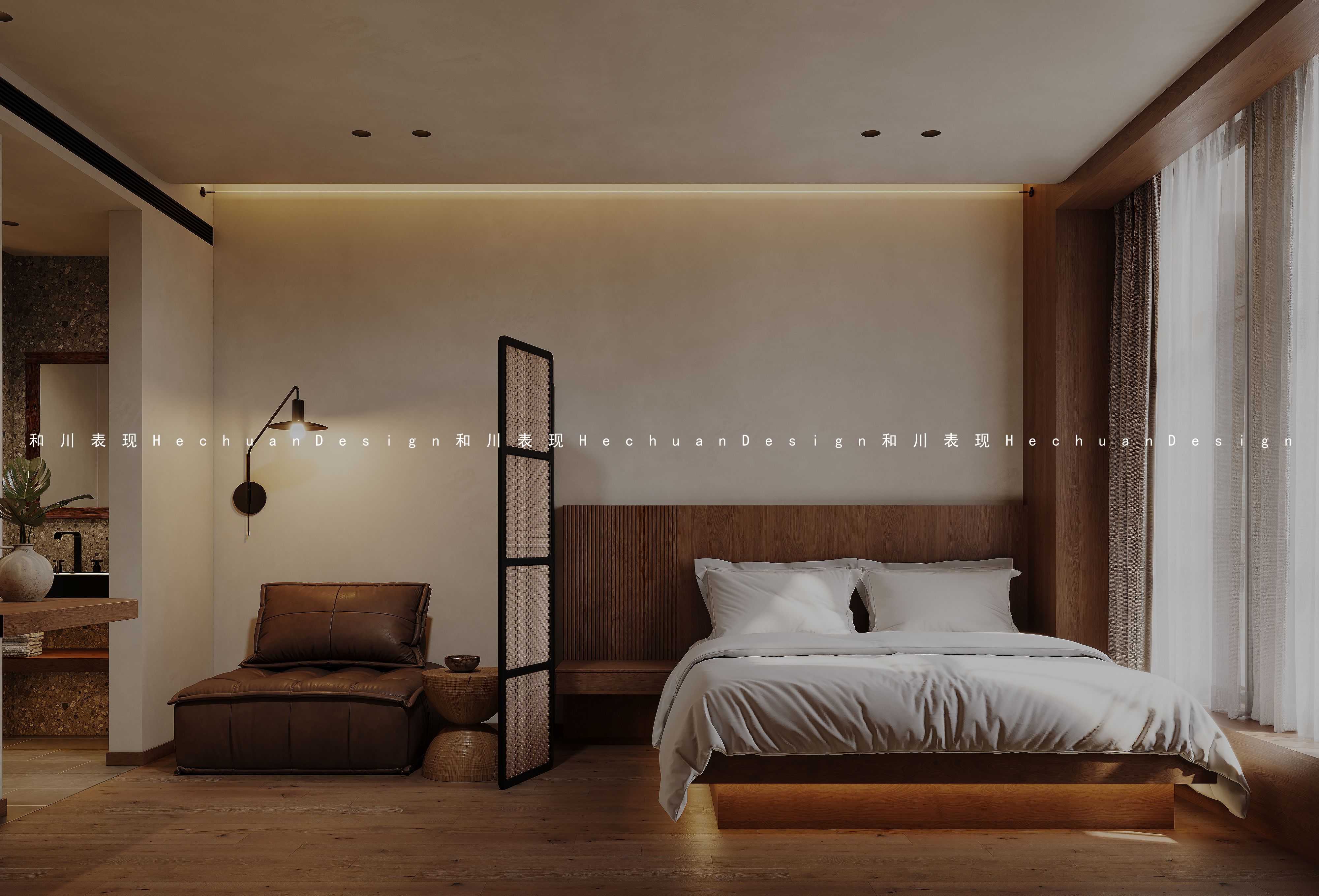 和川高端表现 | 侘寂风客房-2